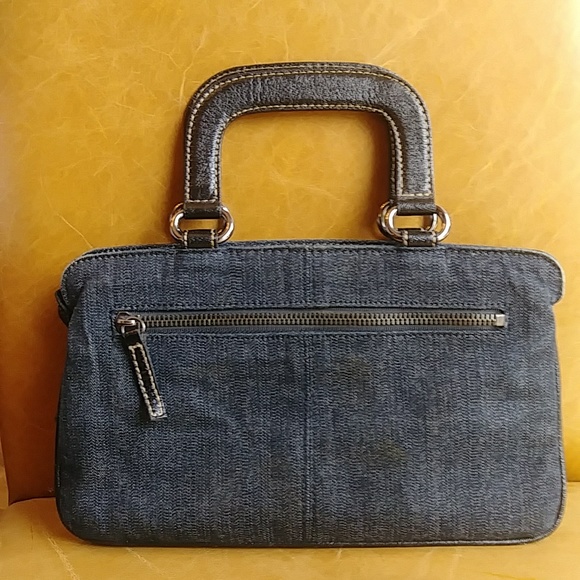 Y2K Guess denim jean satchel bag purse - Picture 3 of 10